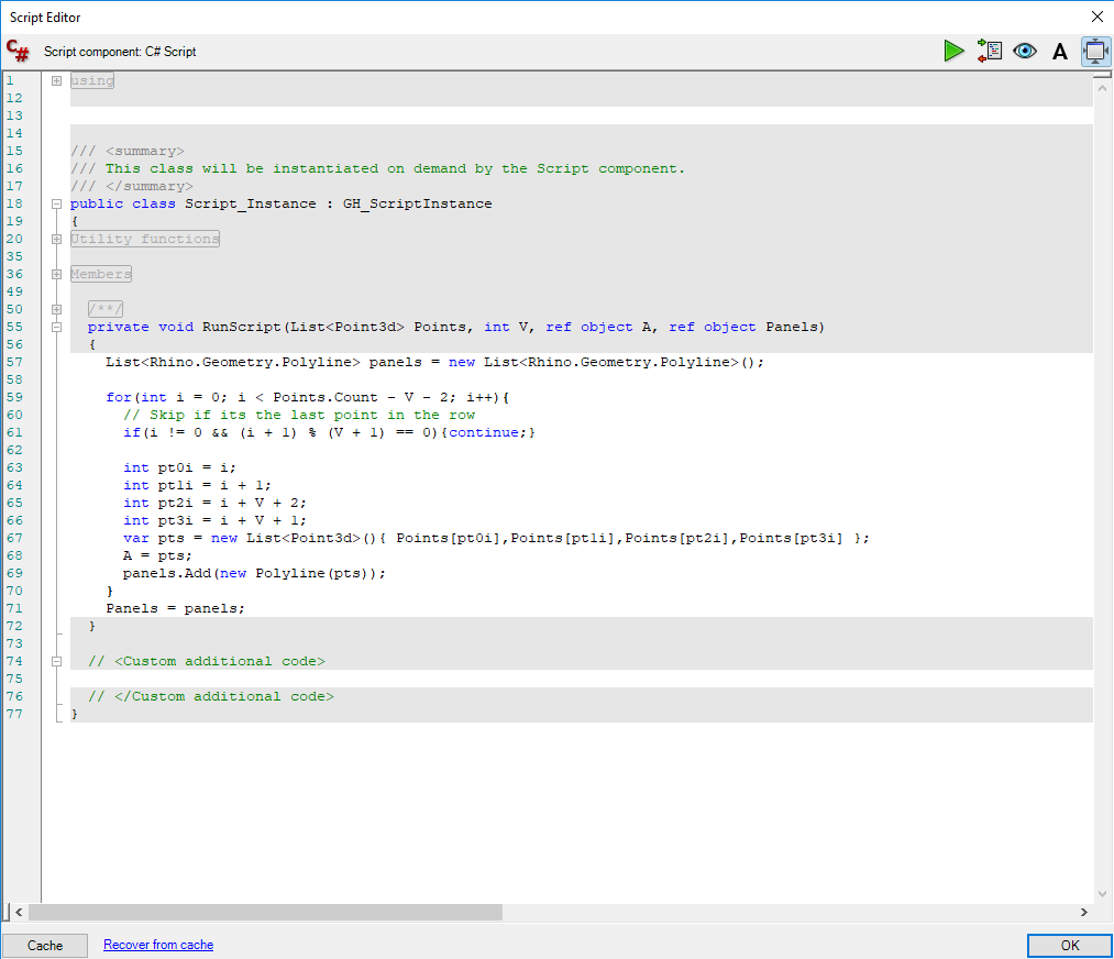 Surface Panelization